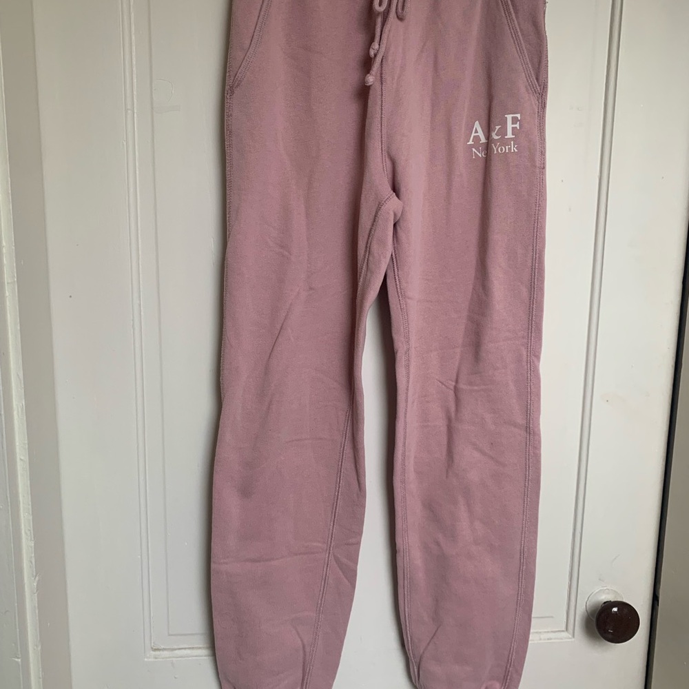 Abercrombie & Fitch Pink Sweatpants